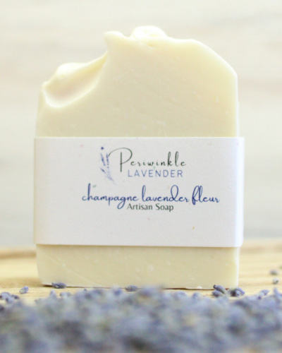 champagne lavender soap